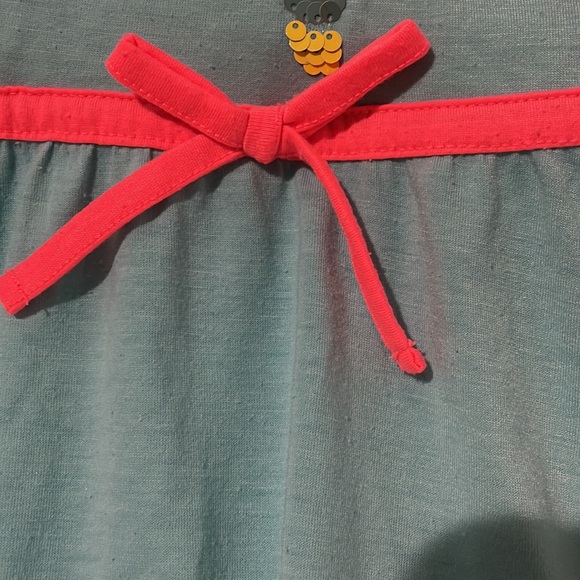 Pink Violet 6x turquoise fit n flare hi low hemline sequined unicorn flip euc - Picture 4 of 10